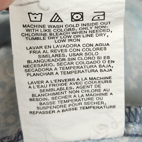 Wrangler Retro Americana Rodeo Raw Hem Cross Back Tank Top Large‎ Blue Bandana - Picture 6 of 10